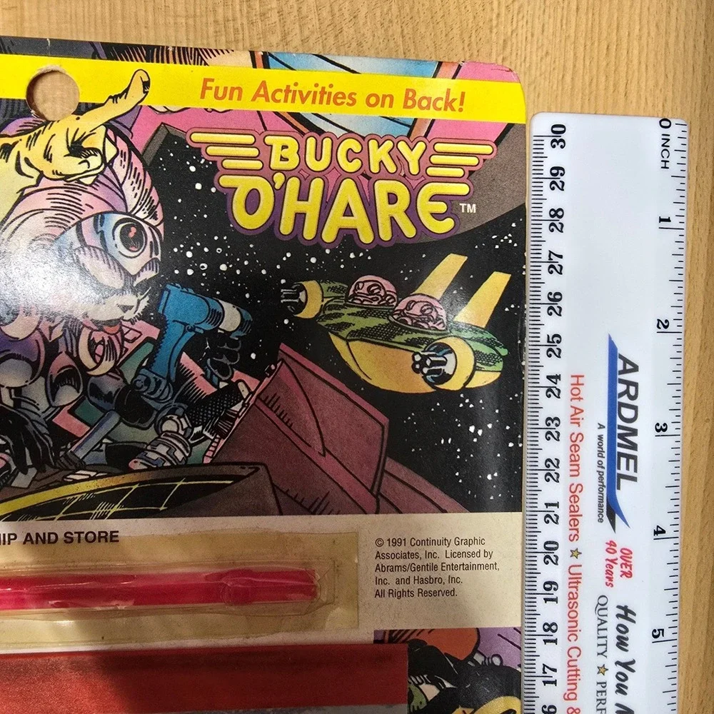 Vintage 1991 Bucky O'Hare Magic Slate Plus Paper Saver Golden 4134 Drawing Toy